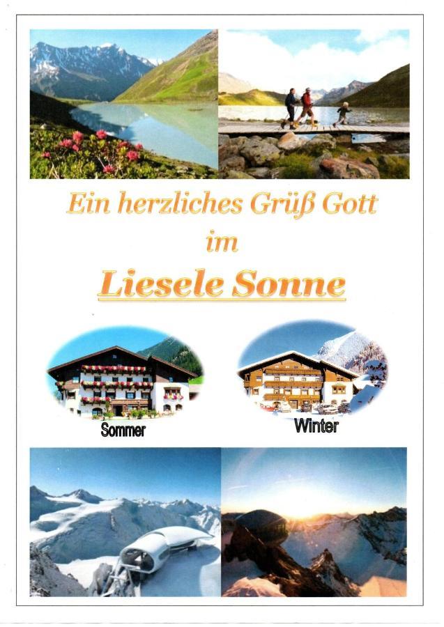 Hotel Restaurant Liesele Sonne Sankt Leonhard im Pitztal Eksteriør billede